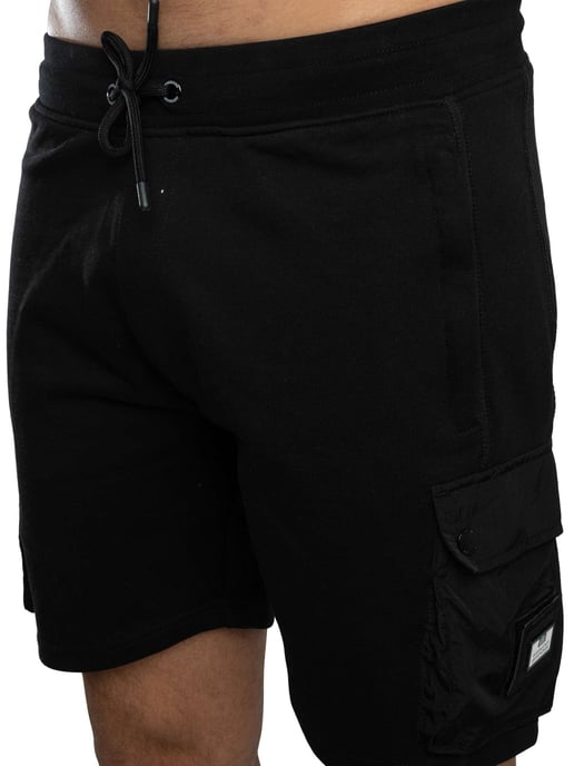 Weekend Offender Pantalones Cortos Cargo Noreaster, Negro - Image 5