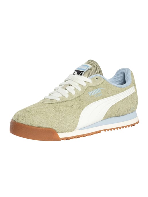 Puma Zapatillas Roma Aniversario De Ante, Verde - Image 1