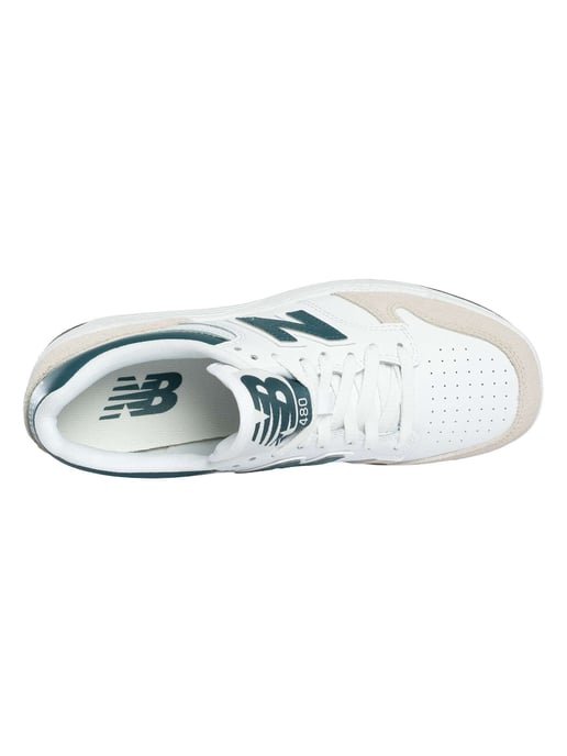 New Balance Zapatillas De Piel 480, Blanco - Image 6