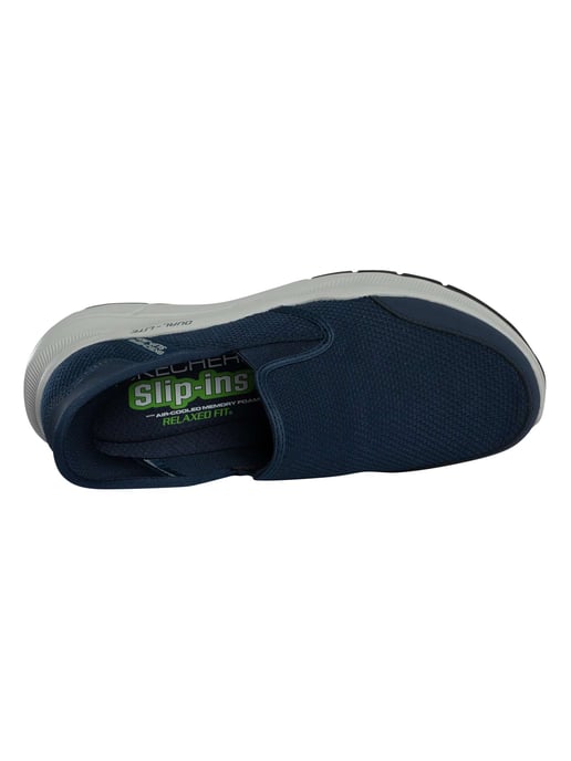 Skechers Zapatillas Equalizer 5.0 De Ajuste Relajado Sin Cordones, Azul - Image 6
