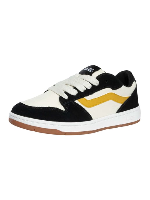 Vans Zapatillas Deportivas Con Encaje Y Cuadros Ryland, Blanco - Image 1