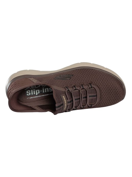Skechers Zapatillas Slip-Ins Summits Gama Alta, Marrón - Image 6