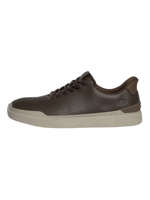Skechers Zapatillas Sin Cordones Owen Connell, Marrón - Image 2