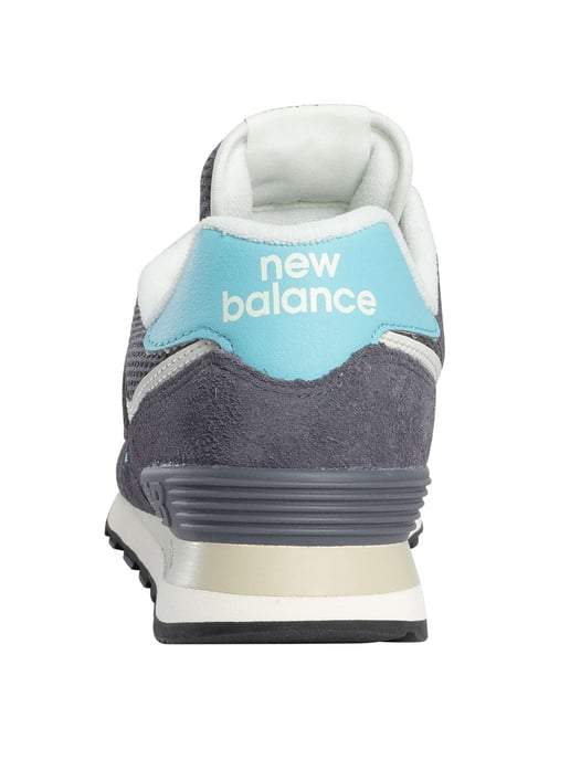 New Balance 574 Entrenadores De Gamuza, Gris - Image 5