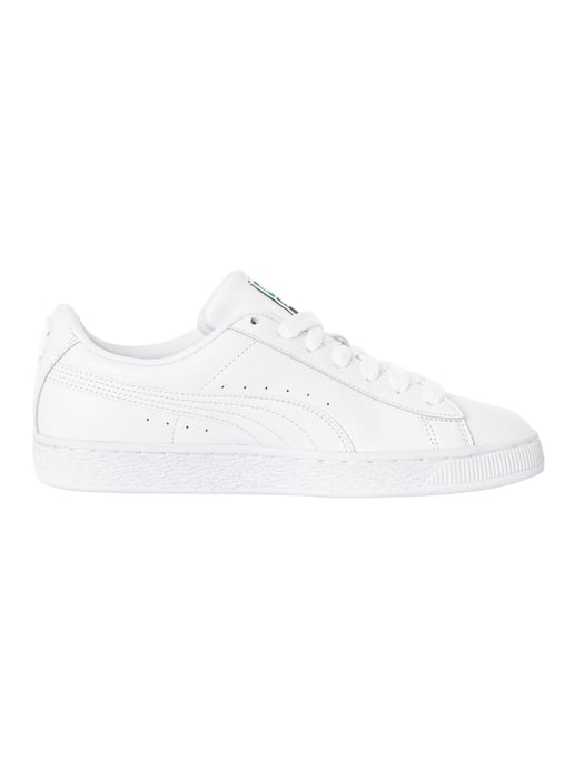 Puma Zapatillas Basket Classic De Piel, Blanco - Image 3