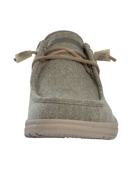 Skechers Zapatillas Deportivas Melson Coronado De Corte Relajado Sin Cordones, Verde - Image 4