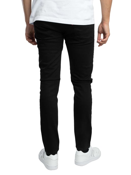 Levi's 512 Jeans Ajustados De Noche Ajustados, Negro - Image 3