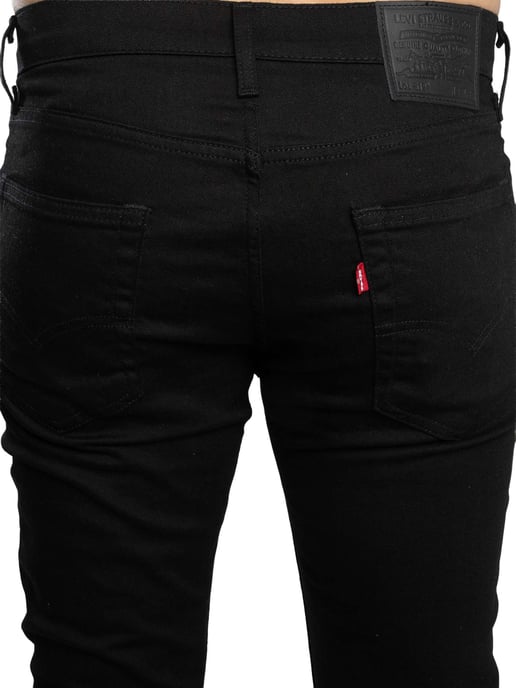 Levi's 512 Jeans Ajustados De Noche Ajustados, Negro - Image 4
