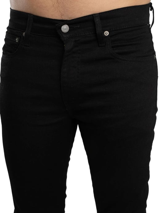 Levi's 512 Jeans Ajustados De Noche Ajustados, Negro - Image 5