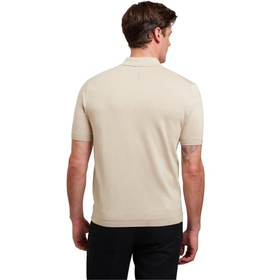 Polo De Punto Color Topo Nickk De Ted Baker - Image 2