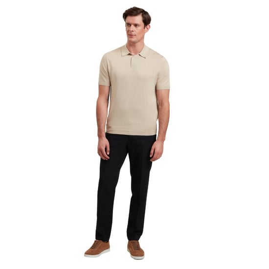 Polo De Punto Color Topo Nickk De Ted Baker - Image 3