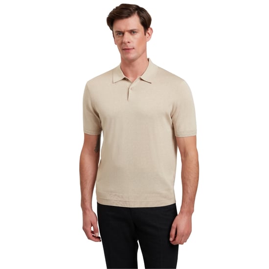 Polo De Punto Color Topo Nickk De Ted Baker - Image 4