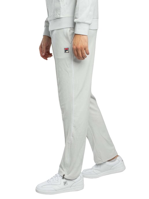 Fila Pantalones Deportivos Rectos De Terciopelo Fio, Azul - Image 2