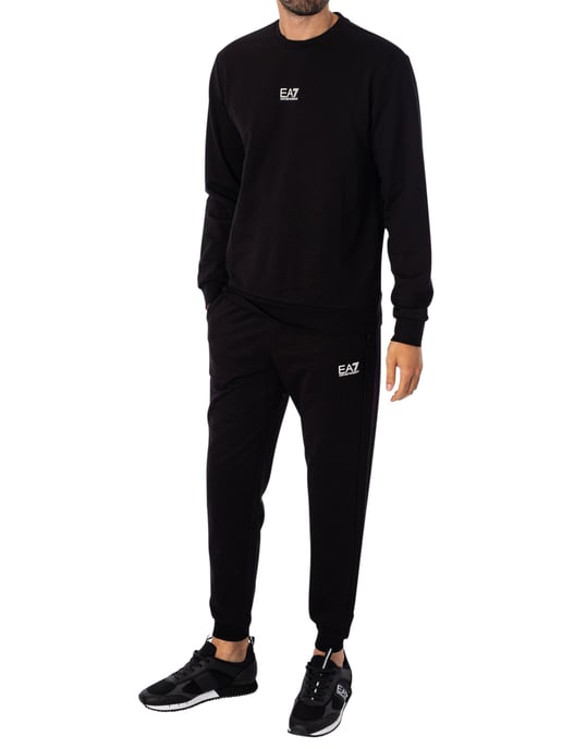 EA7 Joggers De Logotipo, Negro - Image 6