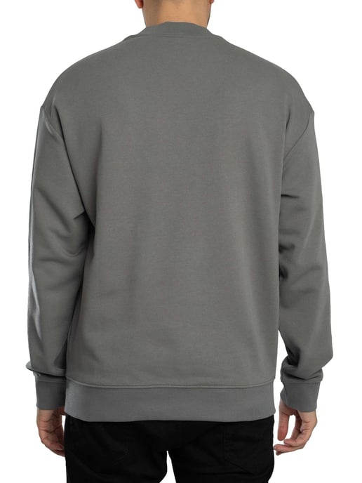 HUGO Sudadera Dapocrew, Gris - Image 3