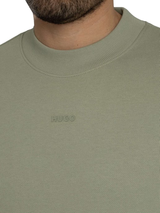 HUGO Sudadera Dapocrew, Verde - Image 4