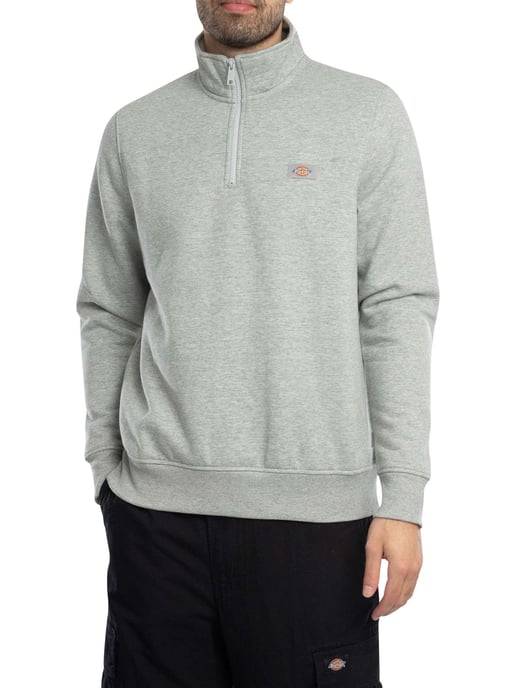 Dickies Sudadera Con Cremallera De Un Cuarto Oakport, Gris - Image 2