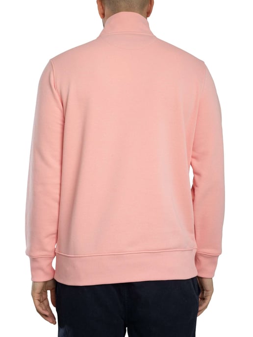 GANT Sudadera Con Cremallera 1/4 Con Escudo Regular, Rosado - Image 3