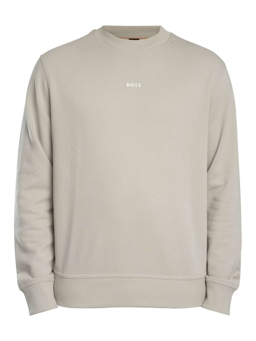 BOSS Sudadera Wesmallcrew, Gris - Image 5