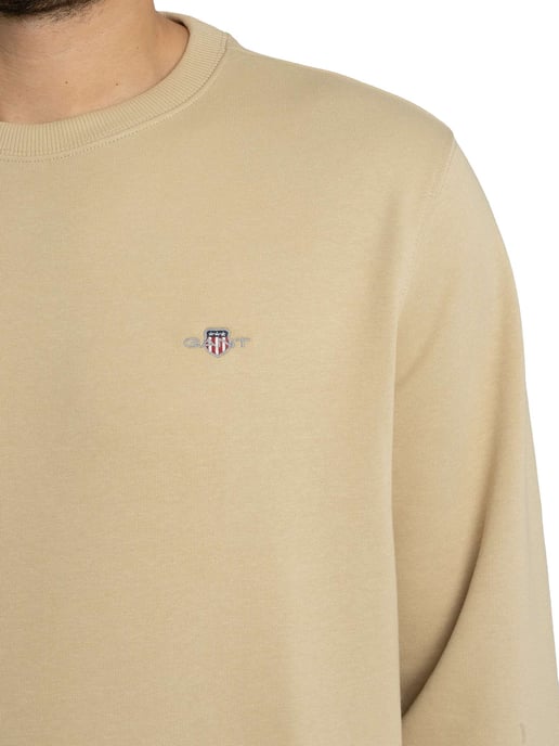 GANT Sudadera Escudo Regular, Beige - Image 4