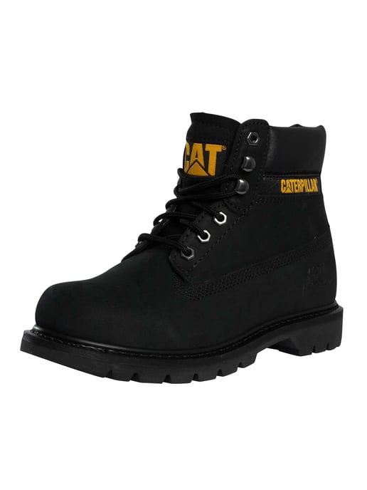 Caterpillar Botas De Cuero Colorado De 6 Pulgadas, Negro - Image 1