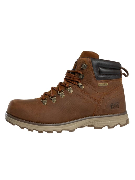 Caterpillar Botas De Cuero Impermeables Sire, Marrón - Image 2