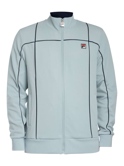 Fila Chaqueta Deportiva Armando Con Ribetes En Contraste, Azul - Image 6