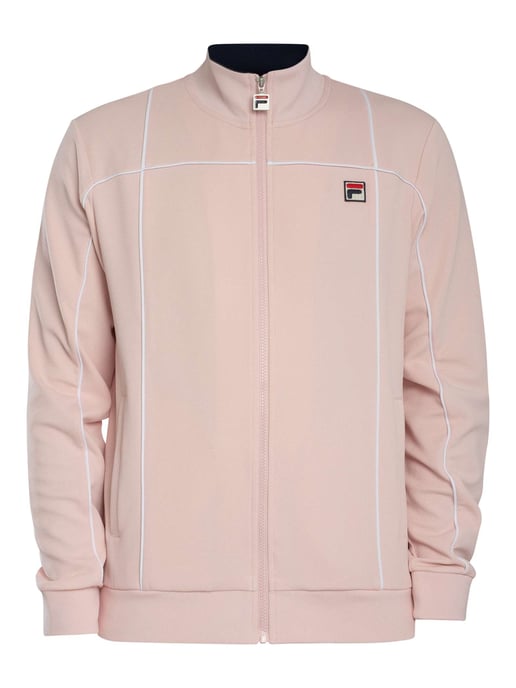 Fila Chaqueta Deportiva Armando Con Ribetes En Contraste, Rosado - Image 6