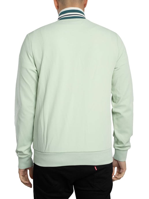 Fila Chaqueta Deportiva Con Cuello Con Ribete De Federico, Verde - Image 3
