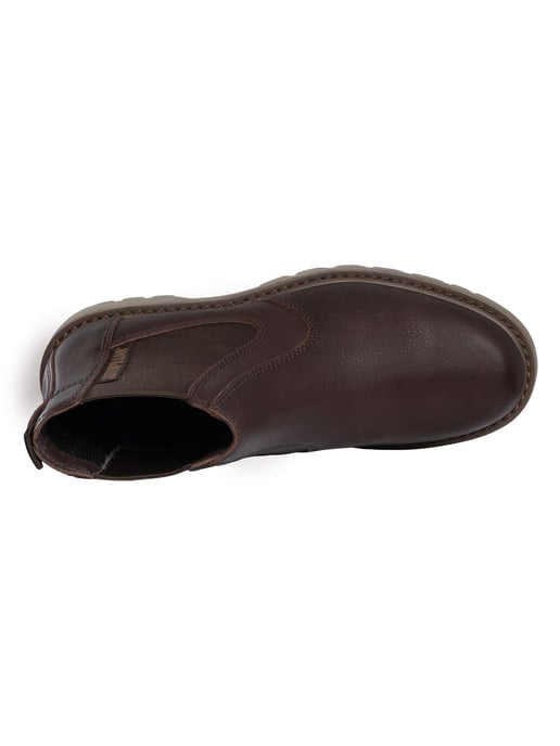 Caterpillar Botas De Cuero Chelsea Colorado 2.0, Marrón - Image 6