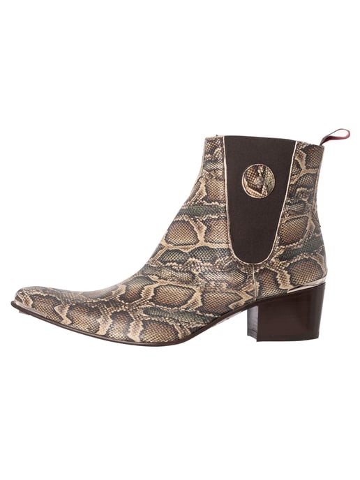 Jeffery West Botines Chelsea De Cuero, Marrón - Image 2
