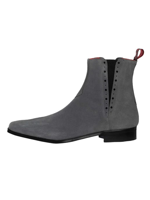 Jeffery West Botines Chelsea De Ante, Gris - Image 2