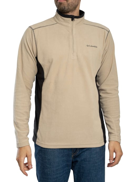 Columbia Polar Con Media Cremallera Klamth Range, Beige - Image 2