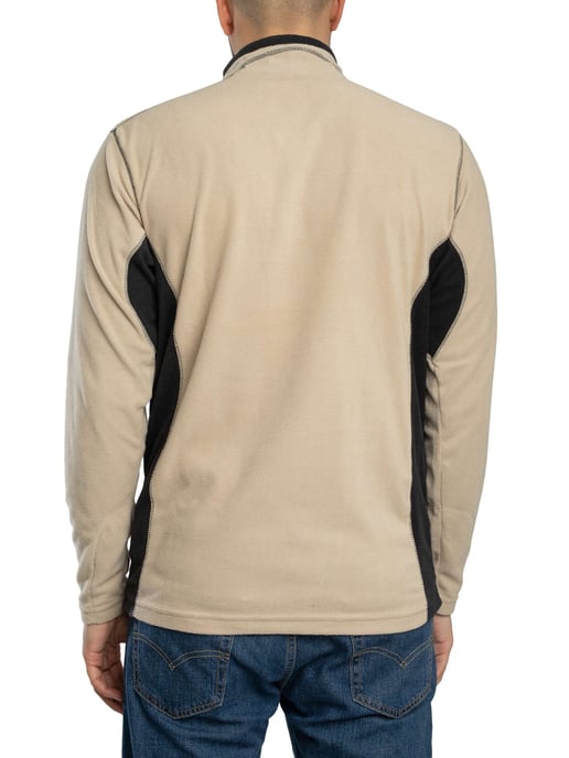 Columbia Polar Con Media Cremallera Klamth Range, Beige - Image 3