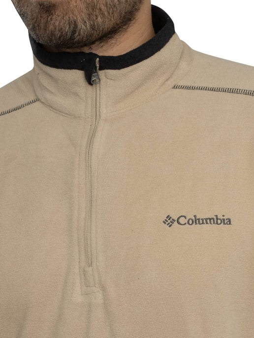 Columbia Polar Con Media Cremallera Klamth Range, Beige - Image 4