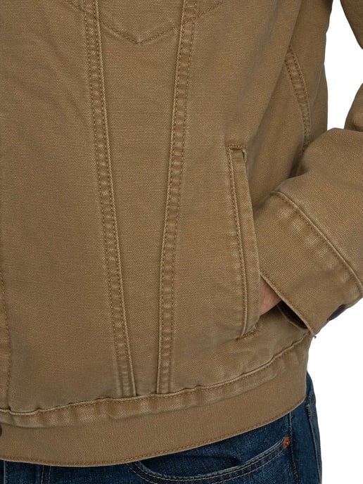 Levi's Tipo 3 Sherpa Camuflaje Chaqueta, Marrón - Image 5