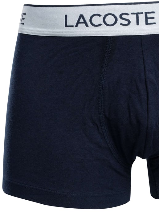 Lacoste 3 Pack Trunks, Azul - Image 5
