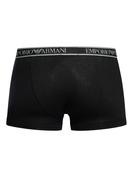 Emporio Armani 3 Pack Trunks, Multicolor - Image 4