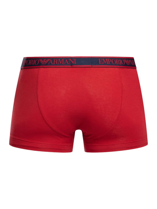 Emporio Armani 3 Pack Trunks, Multicolor - Image 4