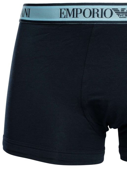 Emporio Armani 3 Pack Trunks, Negro - Image 3
