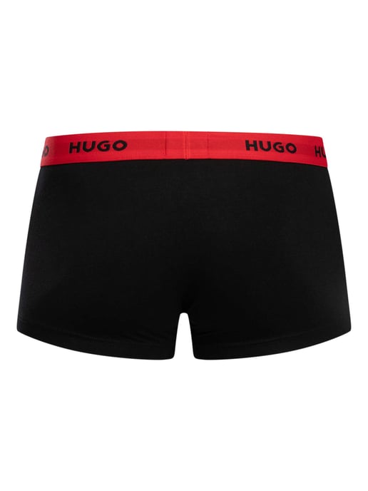 HUGO 3 Pack Trunks, Negro - Image 4
