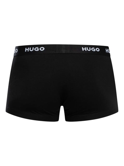 HUGO 3 Pack Trunks, Negro - Image 6