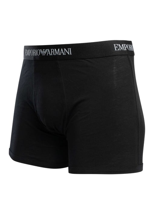Emporio Armani Pack De 3 Calzoncillos Boxer, Negro - Image 3