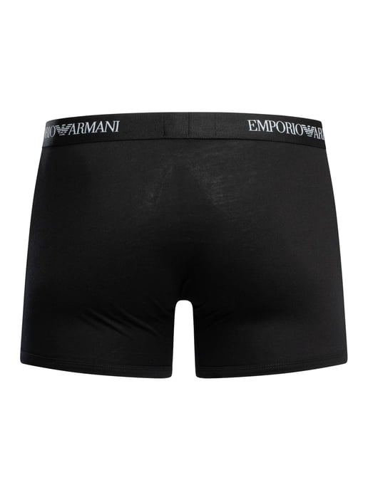 Emporio Armani Pack De 3 Calzoncillos Boxer, Negro - Image 4