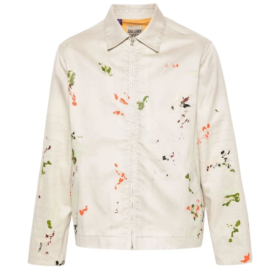 Chaqueta Montecito Del Departamento De Galería, Pintada Con Materiales Naturales - Image 1