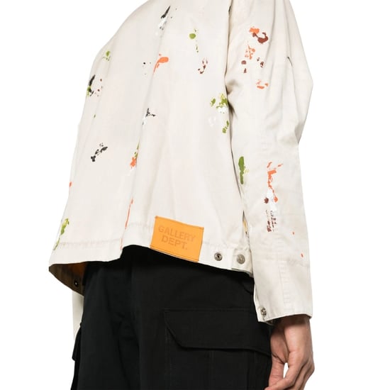 Chaqueta Montecito Del Departamento De Galería, Pintada Con Materiales Naturales - Image 3