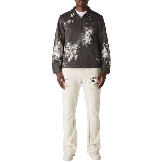 Chaqueta Montecito De Gallery Dept, Pintura Gruesa, Chaqueta Negra Sucia - Image 2