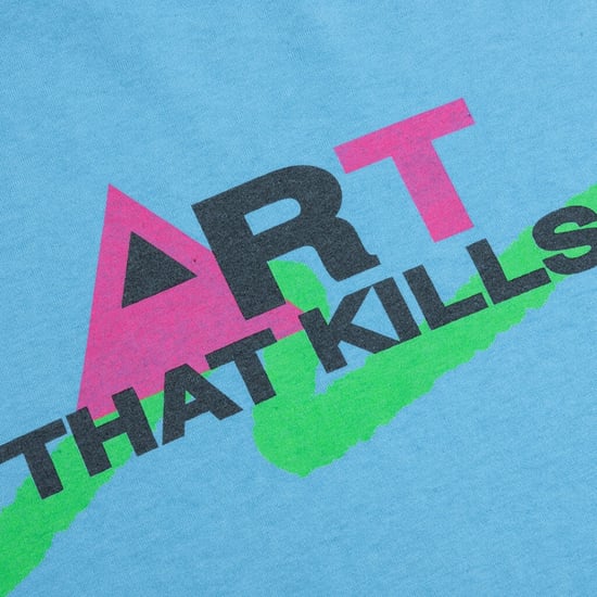 Camiseta Azul De Los 80 De Gallery Dept - Image 4