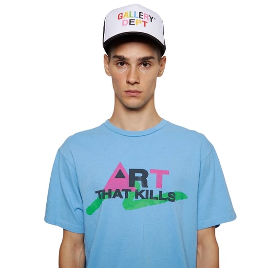 Camiseta Azul De Los 80 De Gallery Dept - Image 6