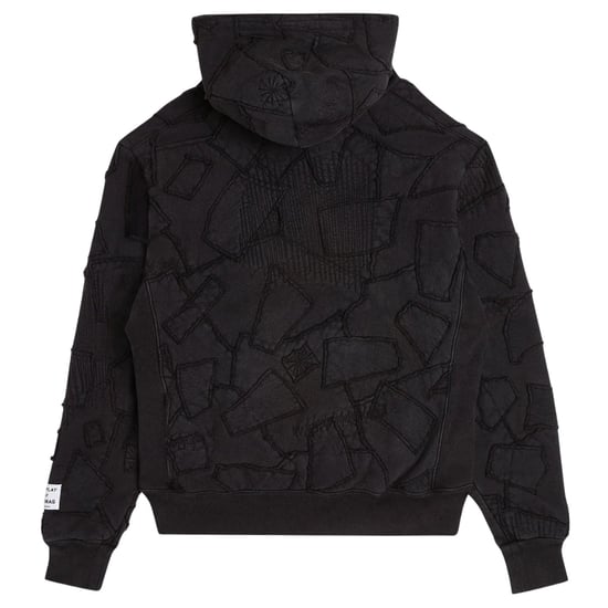 Sudadera Con Capucha Negra Del Departamento De Galería Collage - Image 2